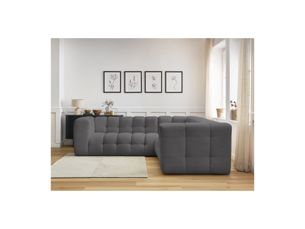 Cloud - Canapé D'Angle Réversible - Tissu Lisse