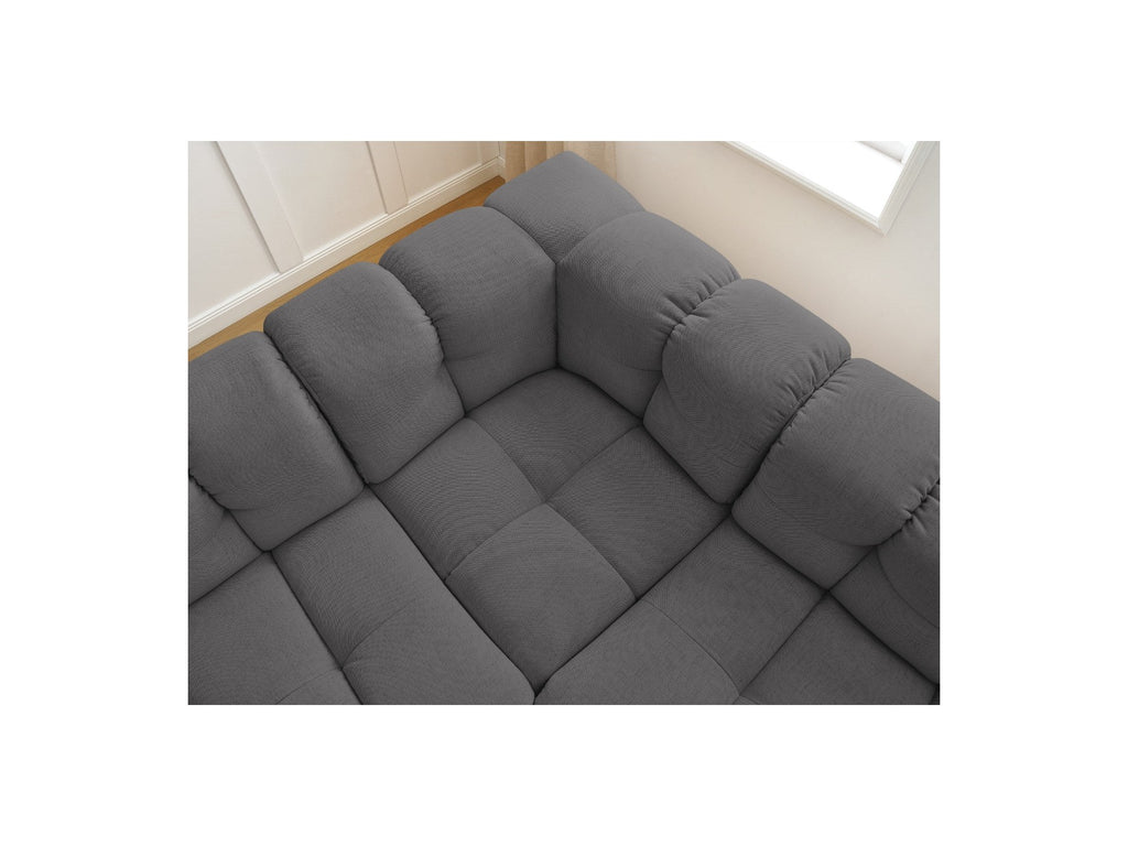 Cloud - Canapé D'Angle Réversible - Tissu Lisse