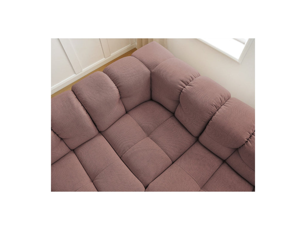 Cloud - Canapé D'Angle Réversible - Tissu Lisse