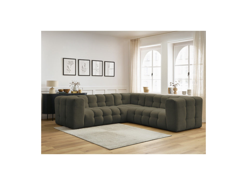 Cloud - Canapé D'Angle Réversible - Tissu Lisse