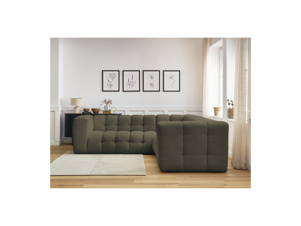 Cloud - Canapé D'Angle Réversible - Tissu Lisse