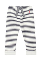 Pantalon - Blanc Et Bleu Marine - Bébé Garçon