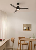 Wind Stylance - Ventilateur De Plafond Silencieux De 40W Avec Pales En Abs Technique - Noir