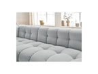 Cloud - Canapé D'Angle Fixe - Tissu Lisse - Angle Gauche