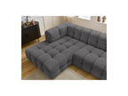 Cloud - Canapé D'Angle Fixe - Tissu Lisse - Angle Gauche