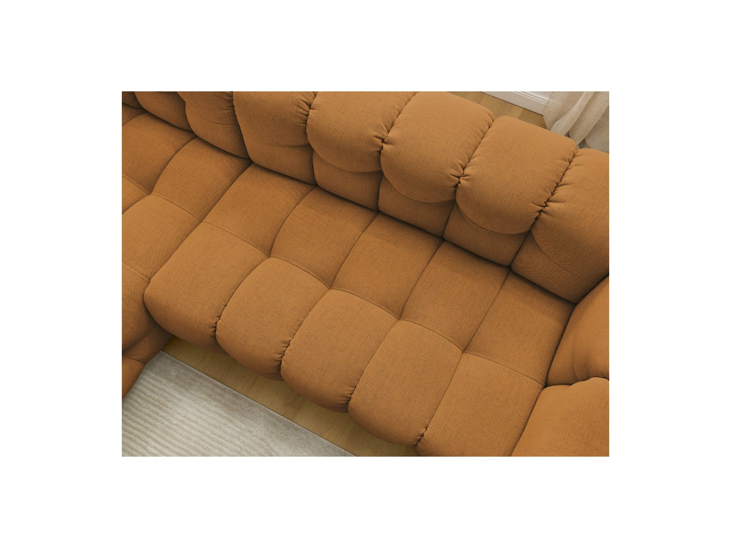 Cloud - Canapé D'Angle Fixe - Tissu Lisse - Angle Gauche