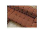 Cloud - Canapé D'Angle Fixe - Tissu Lisse - Angle Gauche