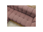 Cloud - Canapé D'Angle Fixe - Tissu Lisse - Angle Gauche