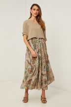 Vestido - Taupe - Mujer