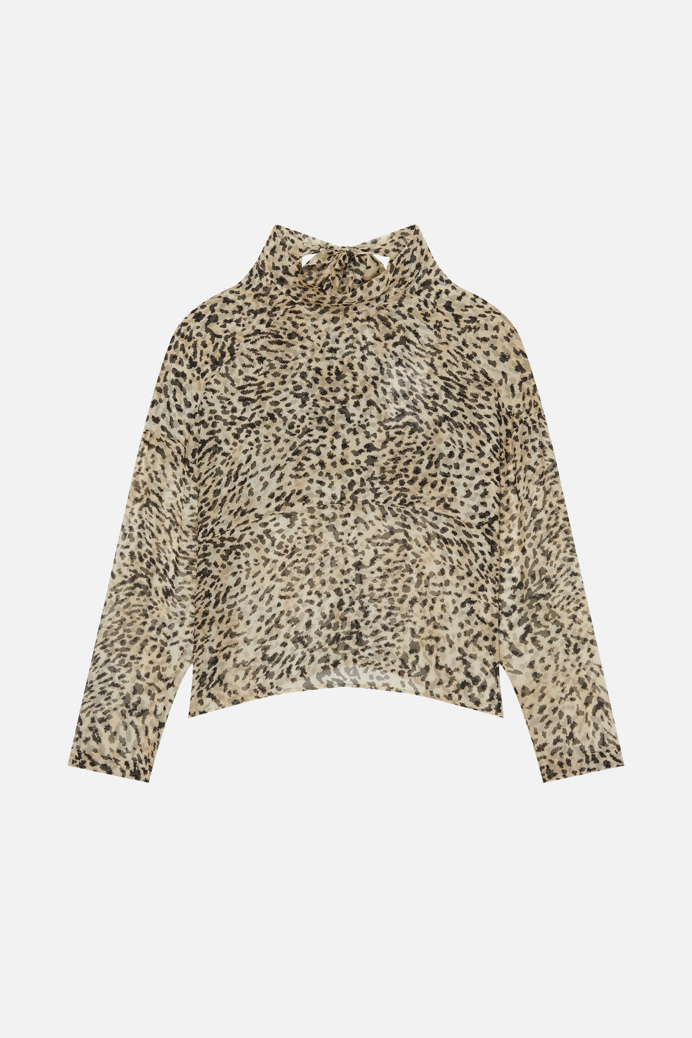 BLOUSE CREAM CHLOE ANIMAL