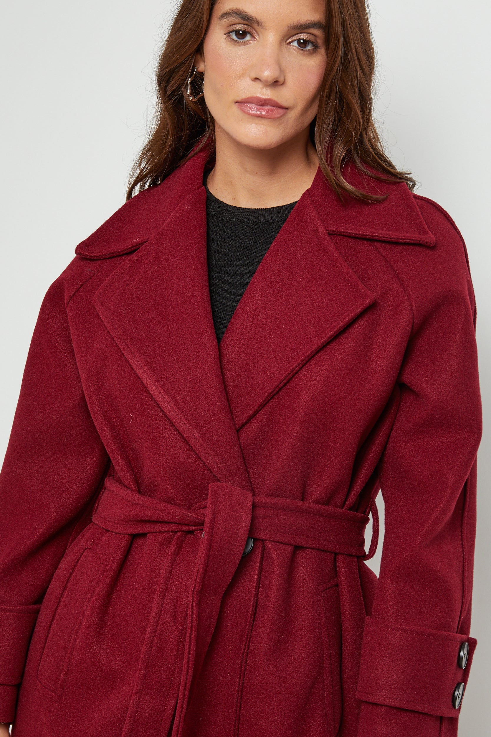 Manteau - Bordeaux