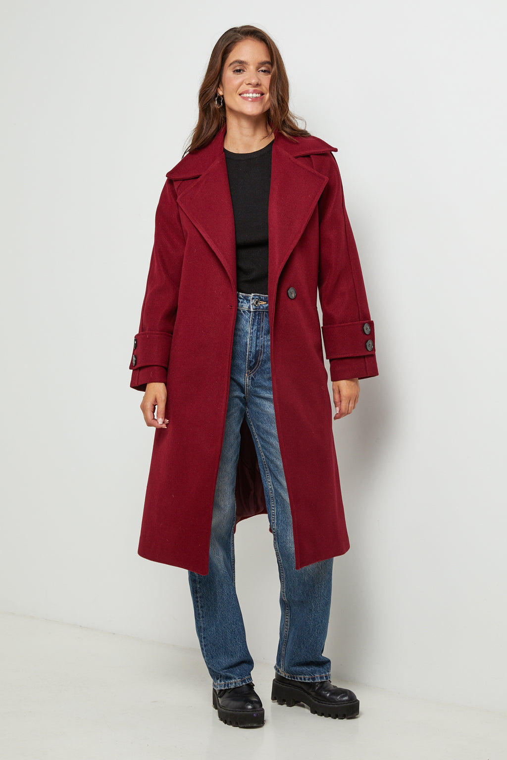 Manteau - Bordeaux