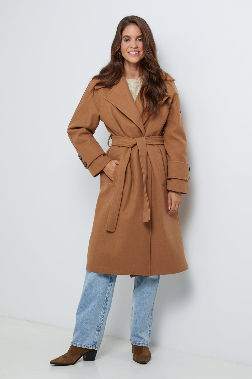 Coat - Camel