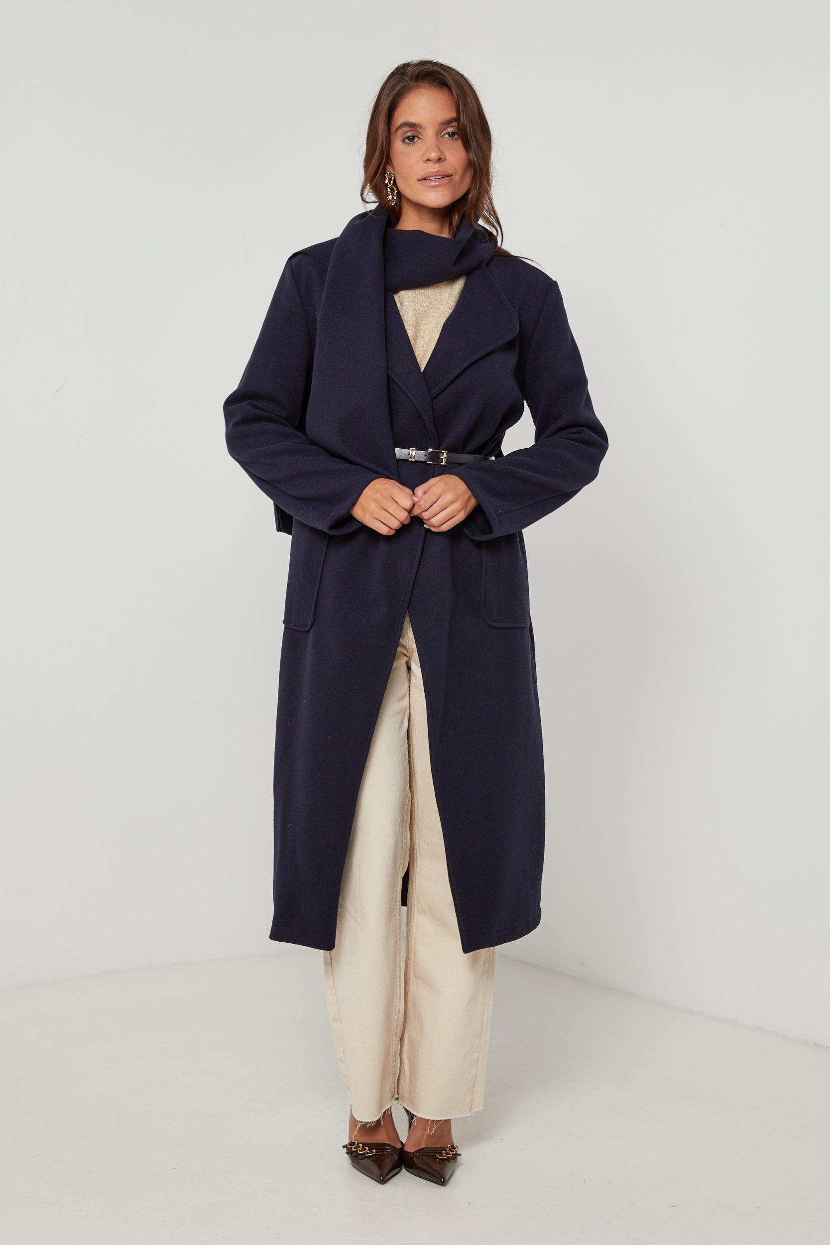 Manteau - Marine