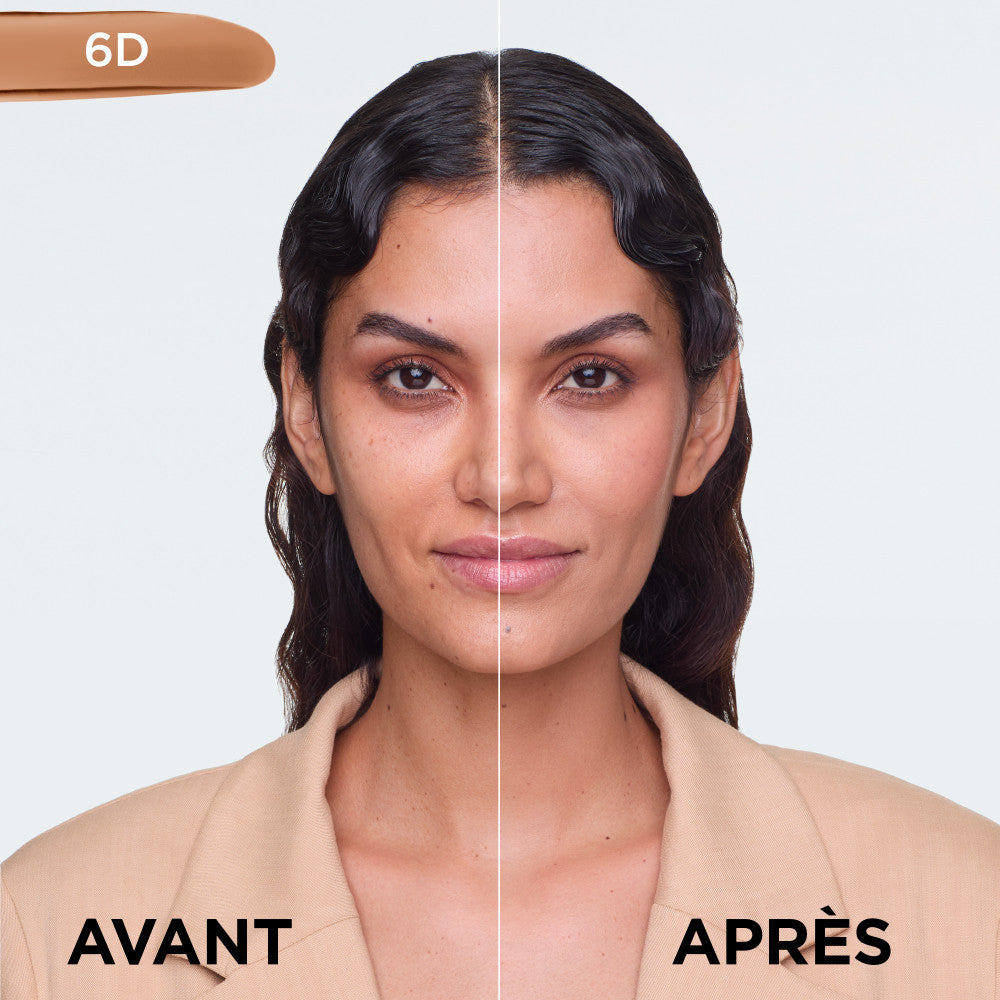 Fond De Teint Fluide Accord Parfait 6D Miel Doré