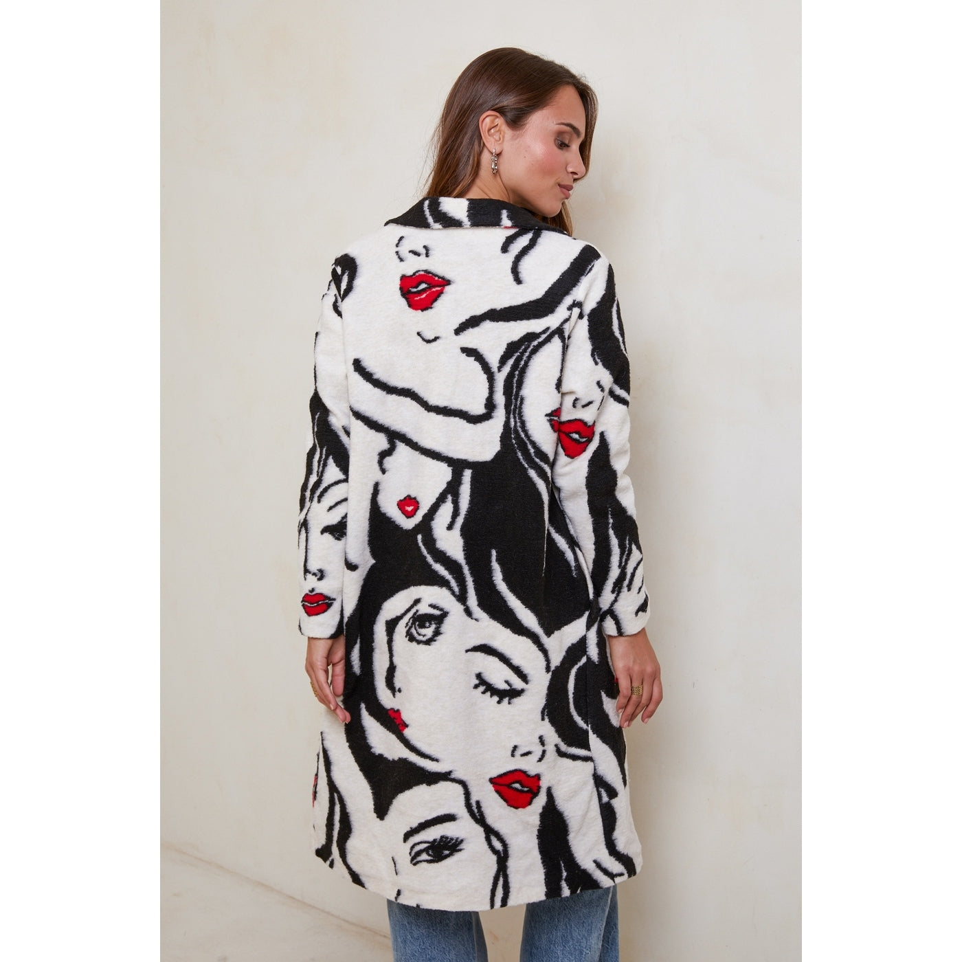 Manteau - Blanc Noir