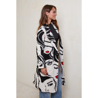 Manteau - Blanc Noir