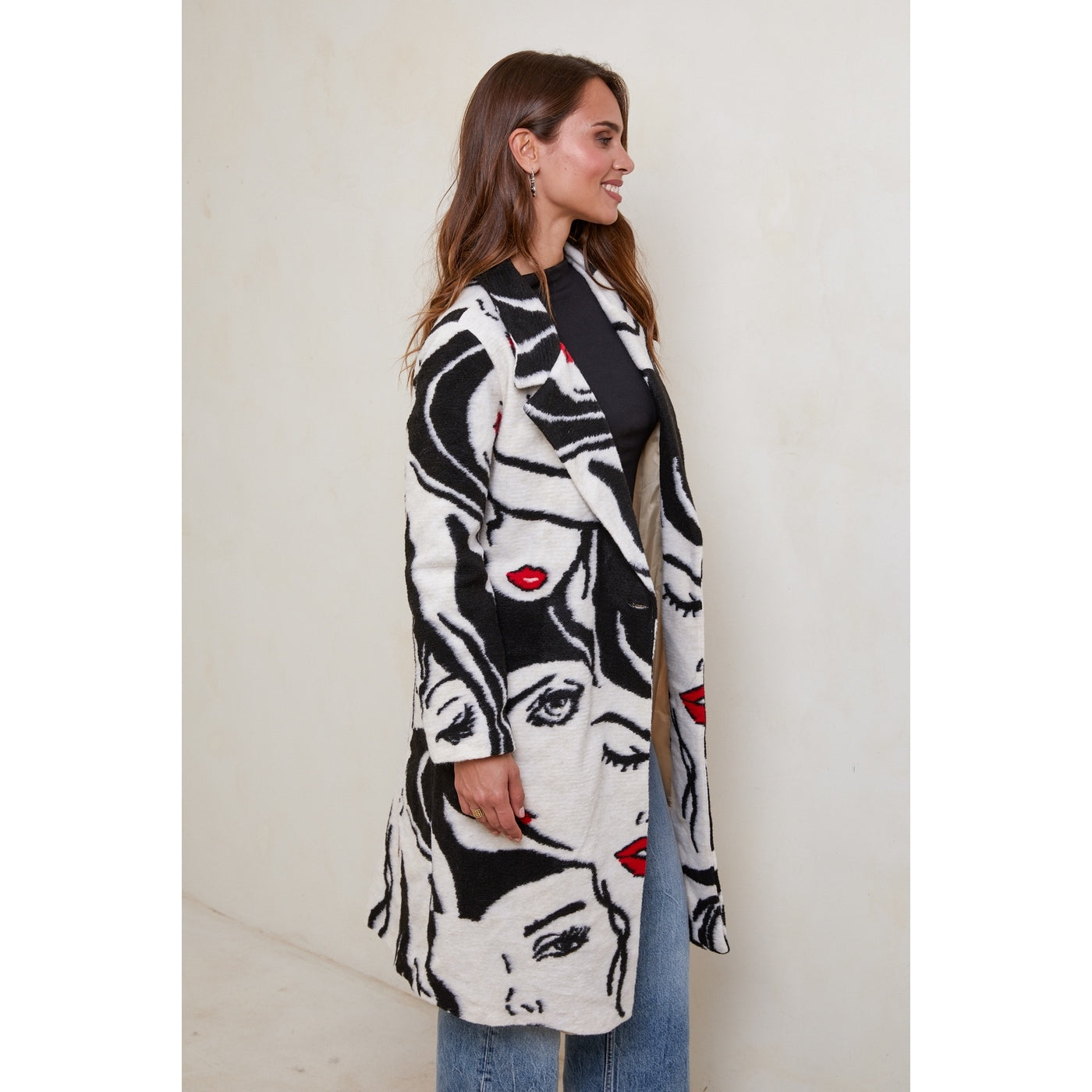 Manteau - Blanc Noir