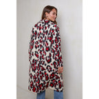 Manteau - Leopard Rouge