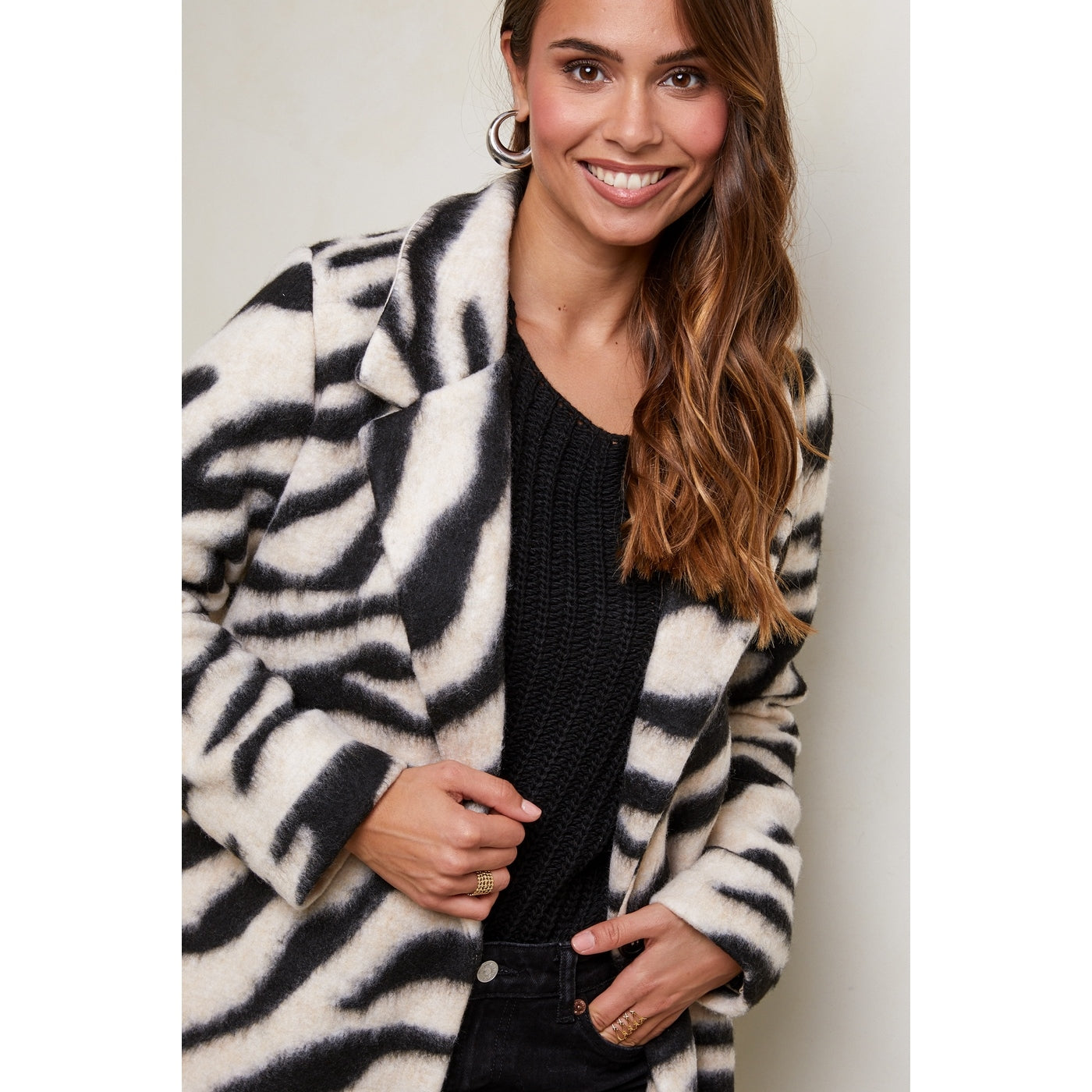 Manteau - Zebre Beige