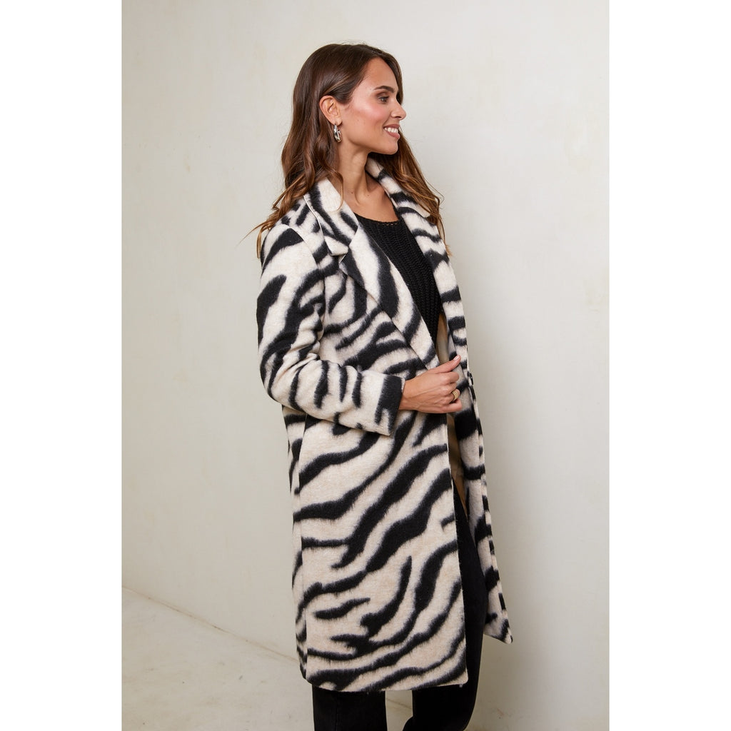 Manteau - Zebre Beige