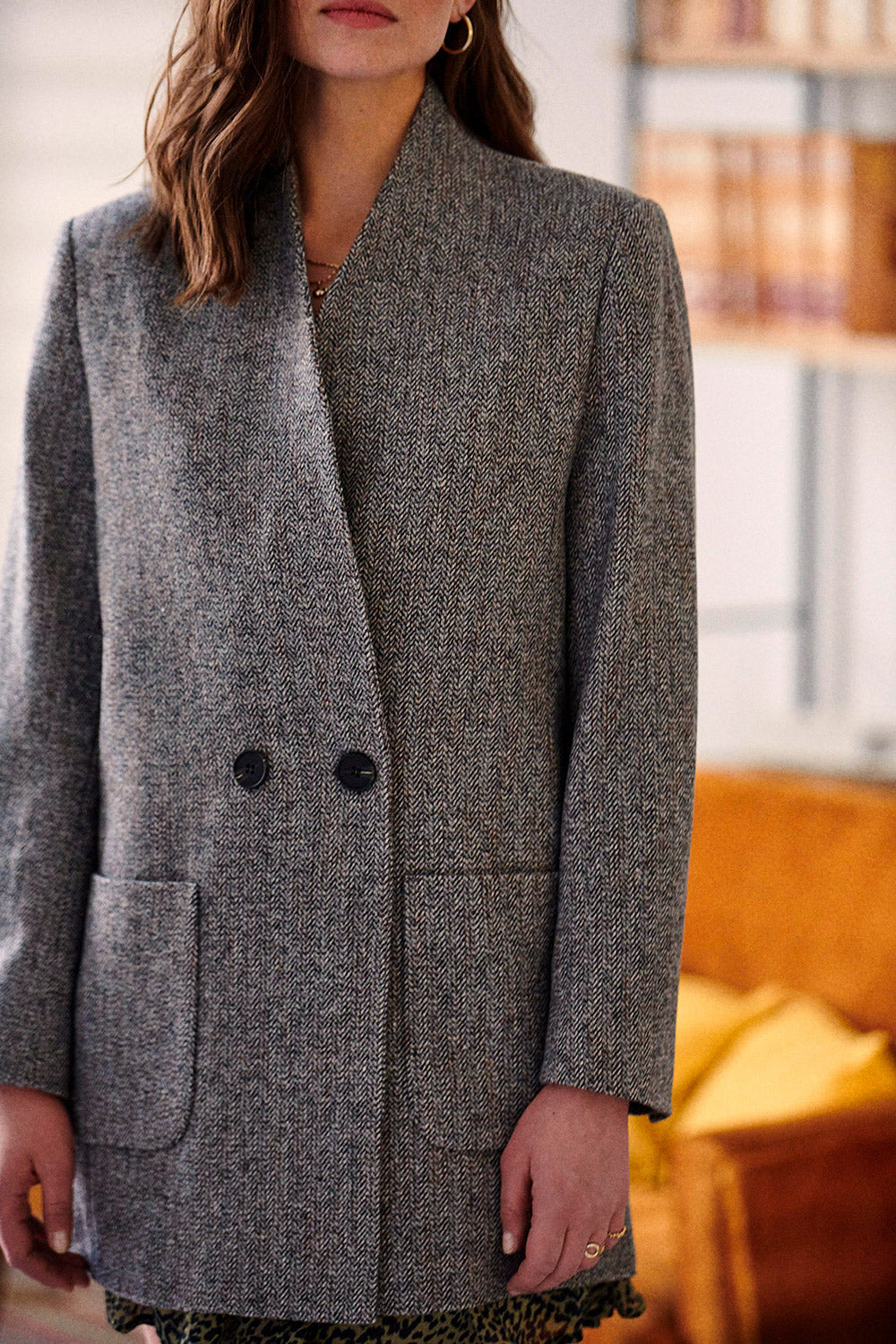 Valeriane Jacket - Charcoal