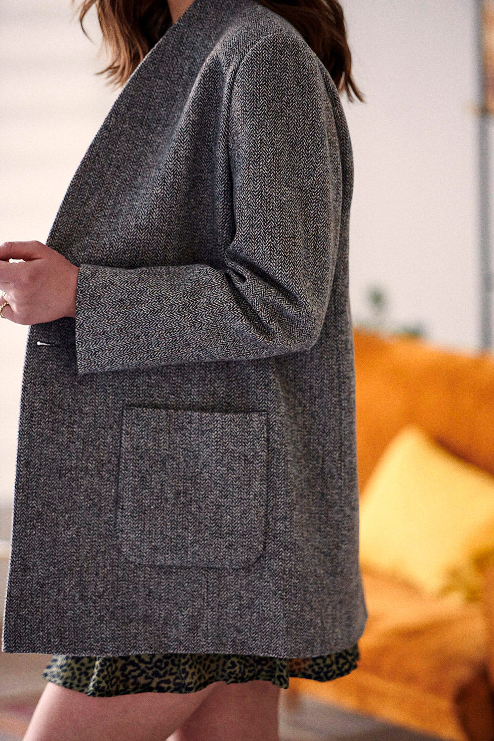 Valeriane Jacket - Charcoal