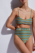 Alia Bikini Top - Ikat