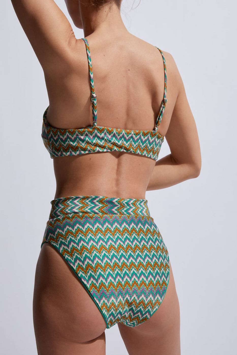Alia Bikini Top - Ikat