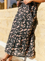 Laureline Camelia Dress - Black