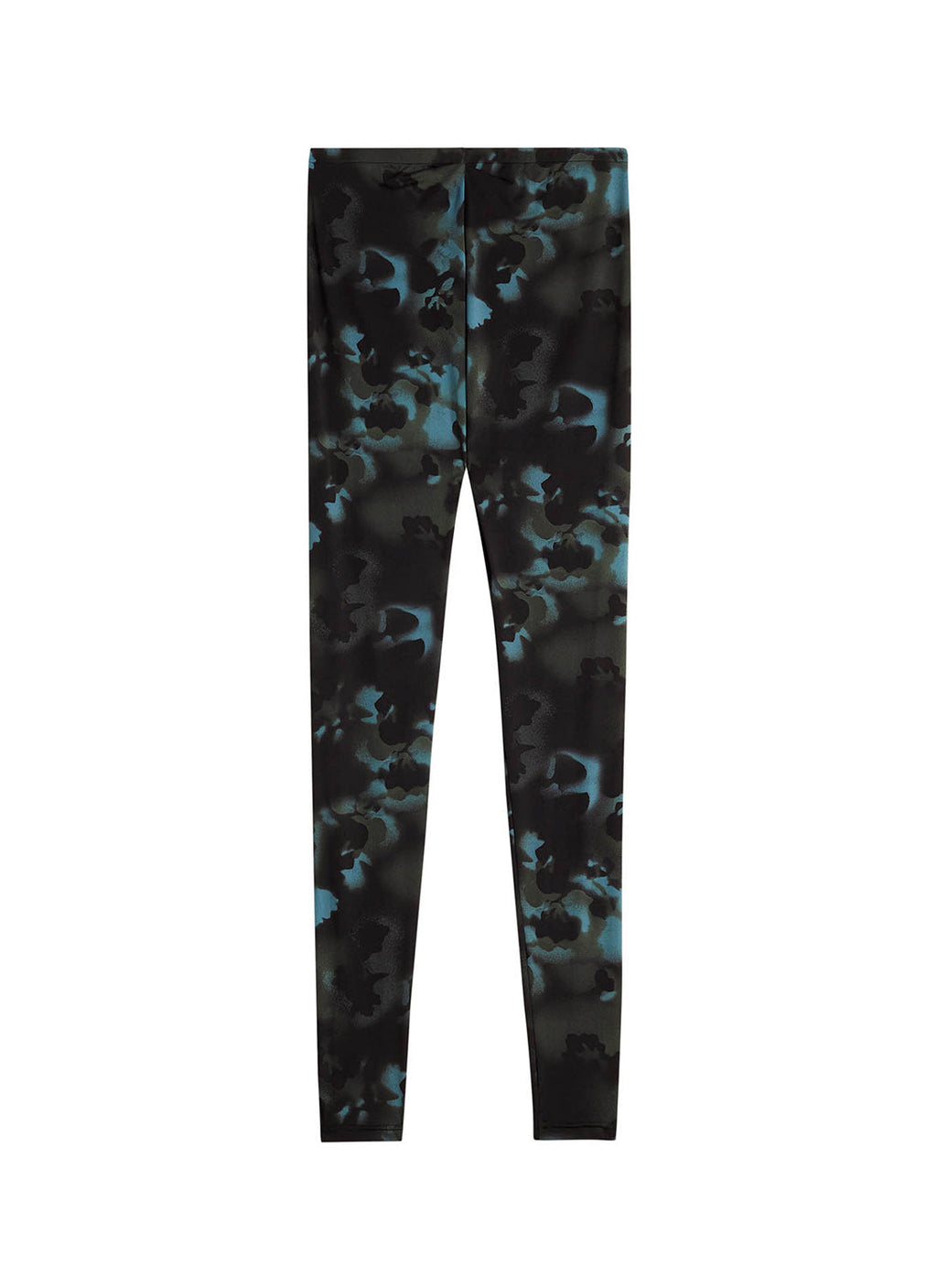 Pantalón - Flowers Spray Army Black - Mujer