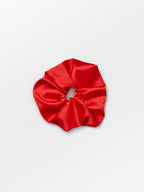 Chouchou Solid Big Scrunchie - Orange Red