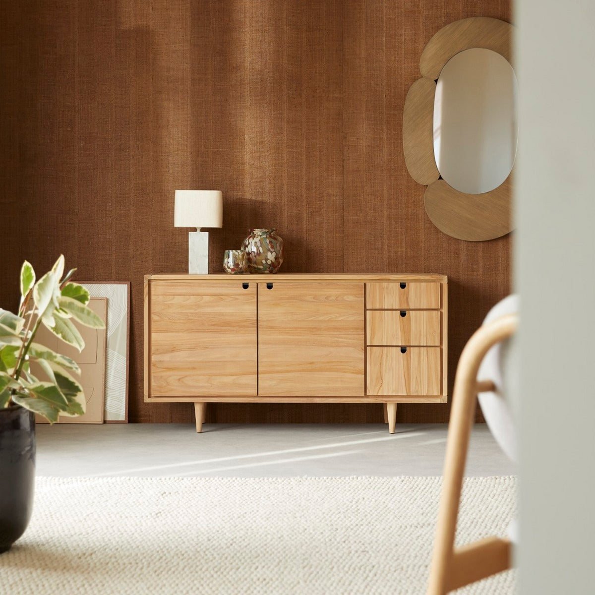 Jonàk - Madia - Teak - Naturale