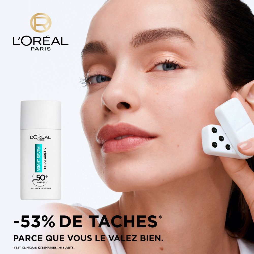 Bright Reveal Fluide Anti-Uv Spf50+ Anti-Taches Niacinamide