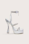 Elodie Heeled Sandals - Clear