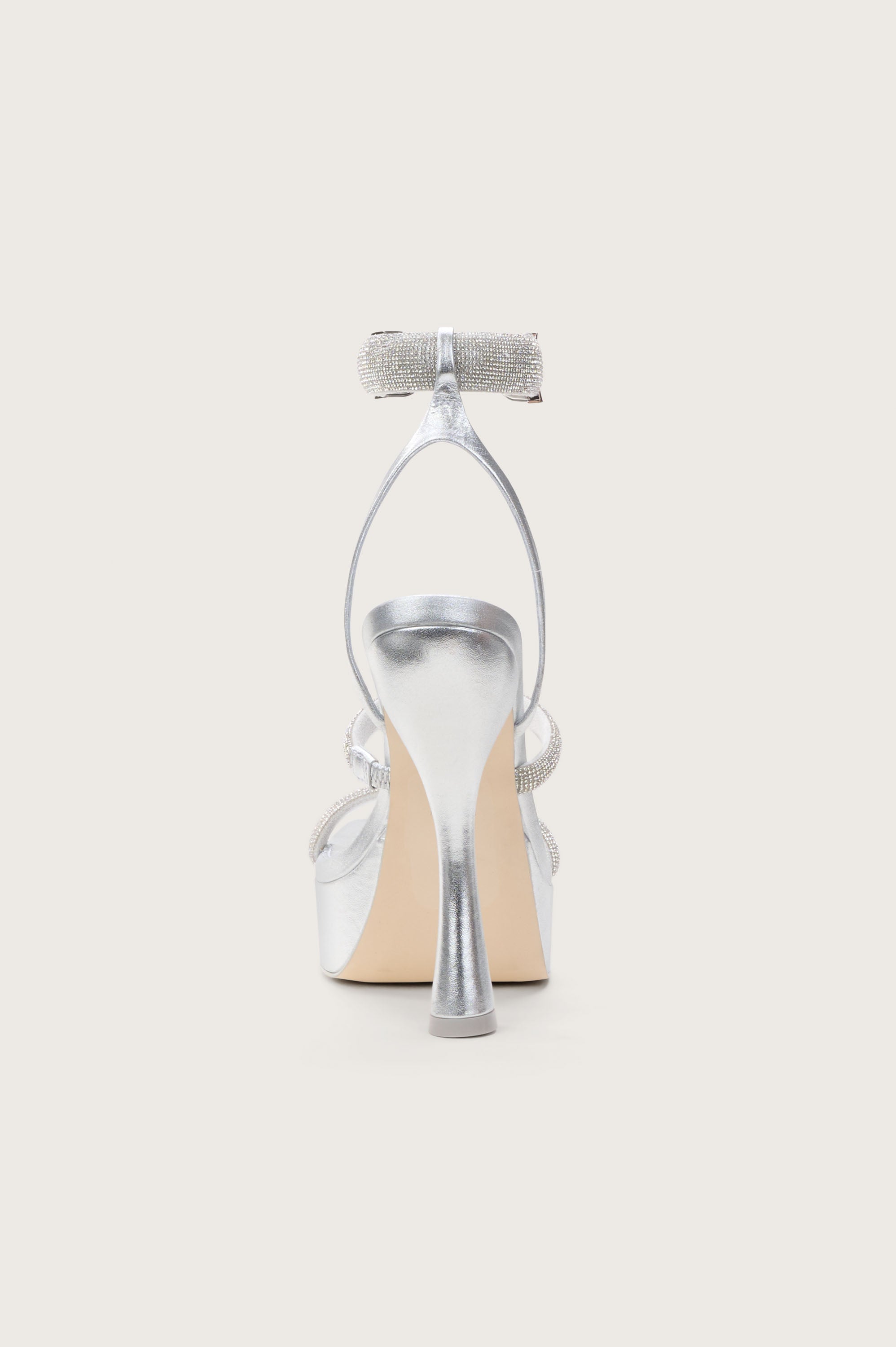 Elodie Heeled Sandals - Clear