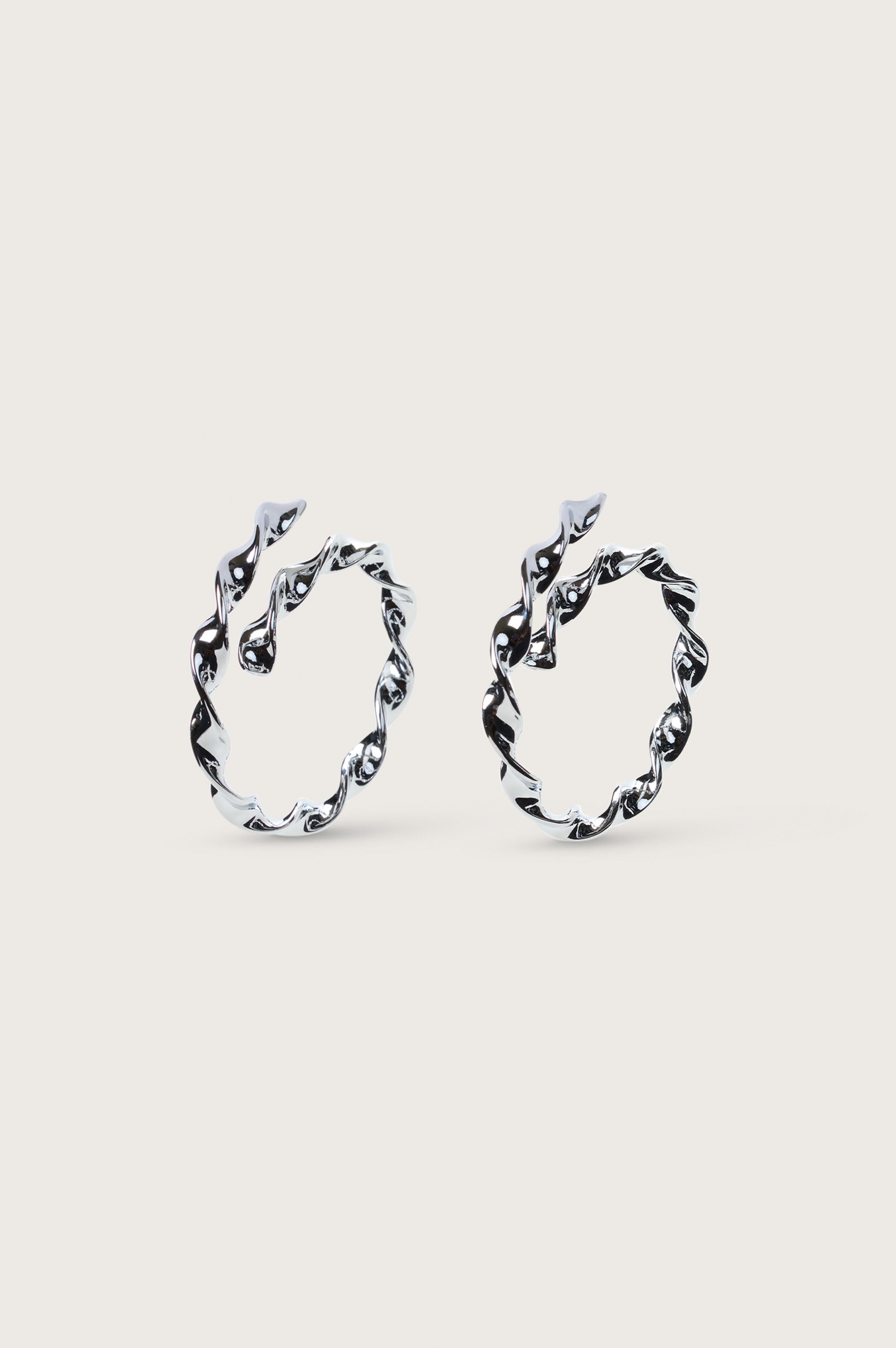 Pendientes Ezara - Plata Brillante