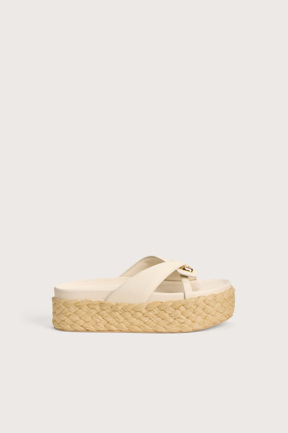 Sandalias de tacón Blythe - Blanco roto