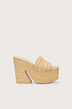 Sandalias de tacón Daria - Natural