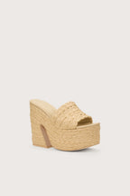 Sandalias de tacón Daria - Natural
