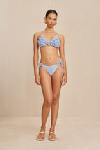 Top de bikini Pola - Azul marino