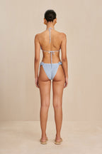 Top de bikini Pola - Azul marino