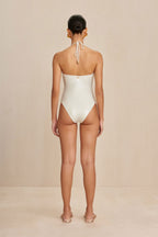 Maillot Une Pièce Elorie - Off White