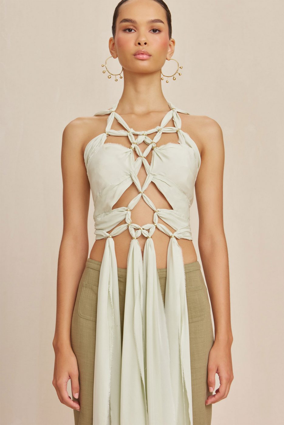 Top Taija - Light Honeydew