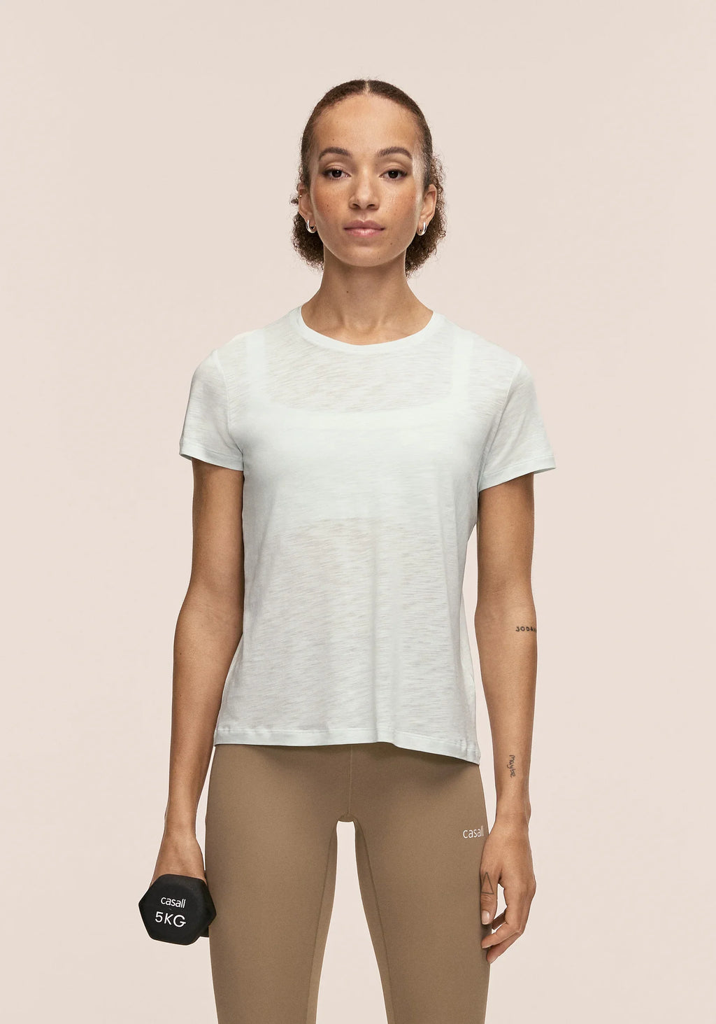 Soft Texture Tee - Misty Green