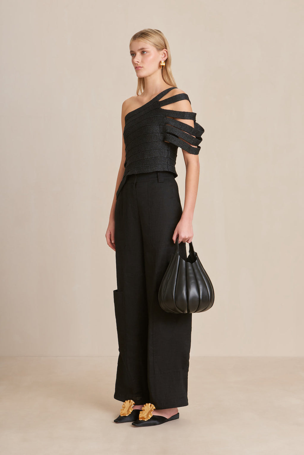 Top Sashi - Negro