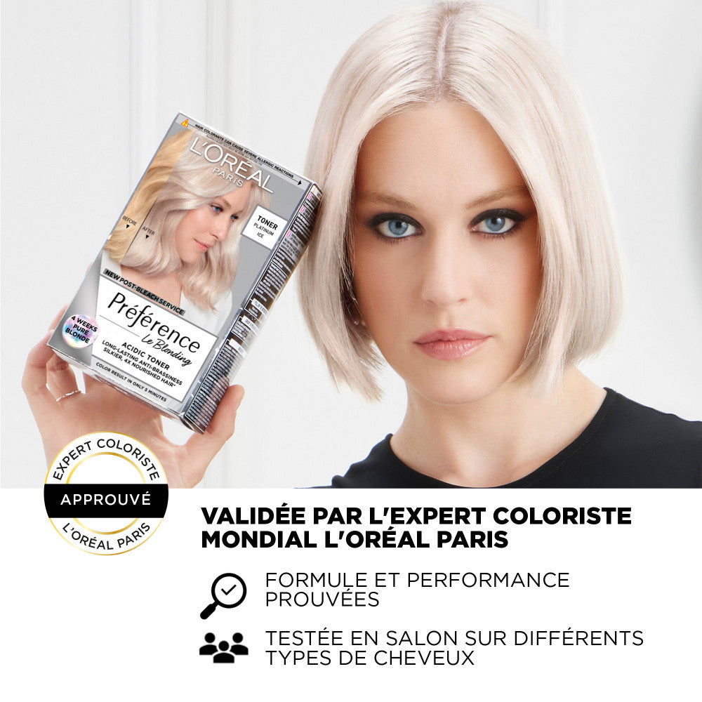 La Rutina Préférence Para un Cabello Decolorado Sin Reflejos No Deseados