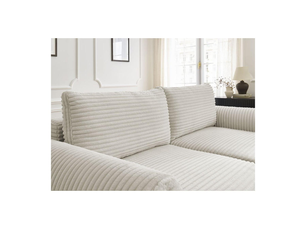 Lucien - Straight Sofa Bed with Storage Compartment - Soft Wide-Rib Corduroy