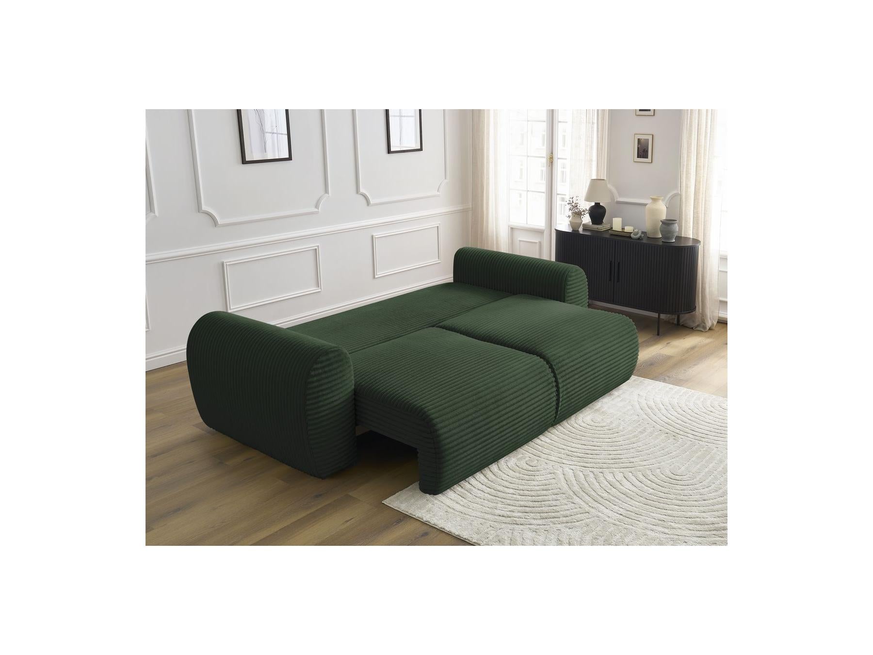 Lucien - Straight Sofa Bed with Storage Compartment - Soft Wide-Rib Corduroy