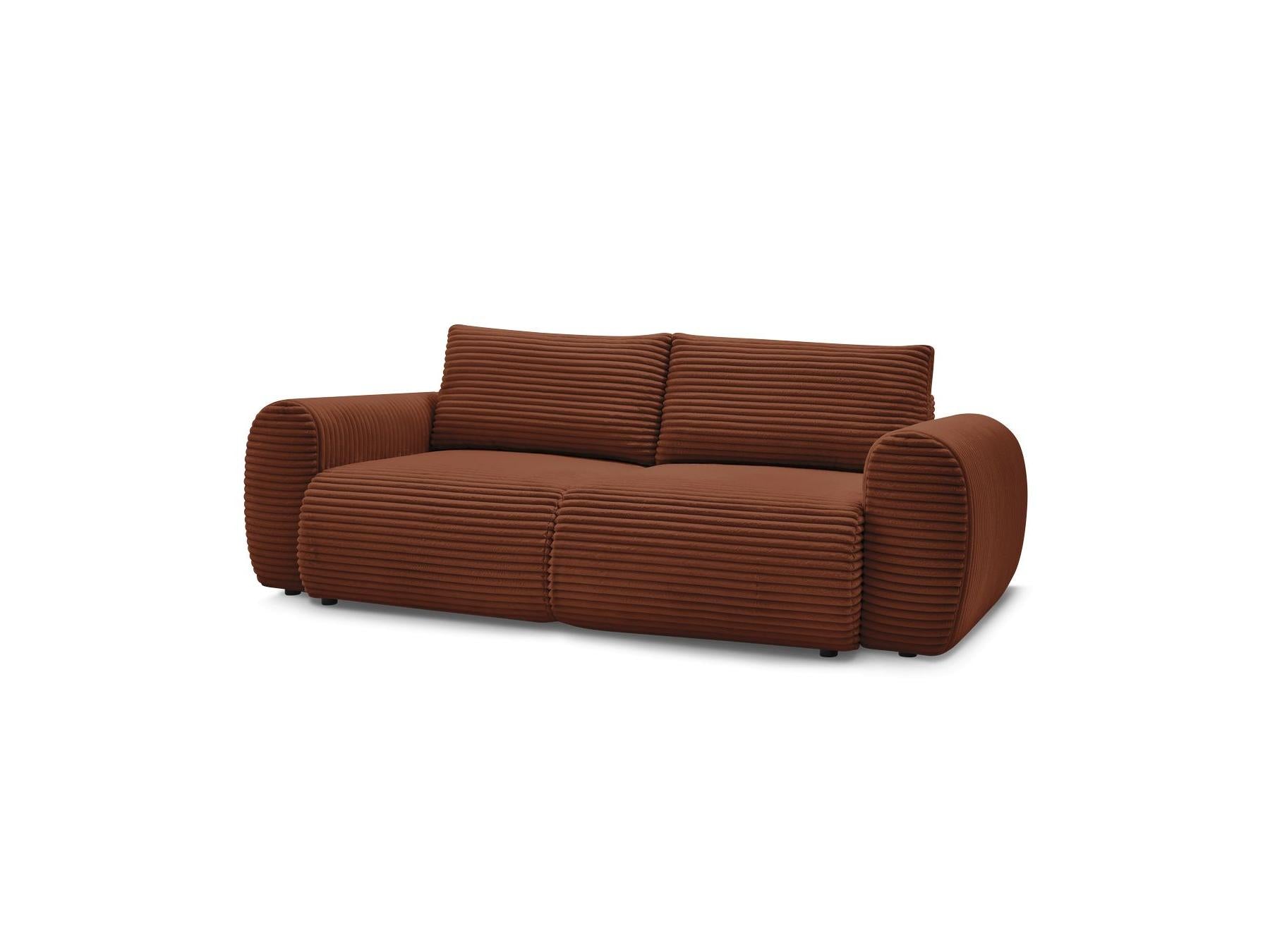 Lucien - Straight Sofa Bed with Storage Compartment - Soft Wide-Rib Corduroy